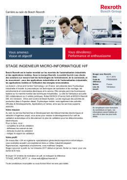 stage ingenieur micro-informatique h/f