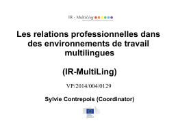 Rapport Comparatif Version Provisoire