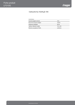 Fiche produit LF310G