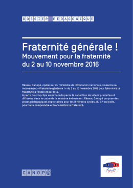 Dossier pédagogique