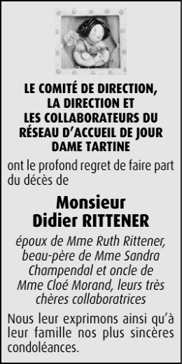 Monsieur Didier RITTENER