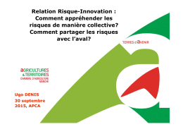 Pr&eacute;sentation d`Ugo Denis - APCA