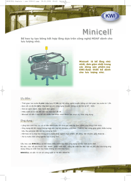 MINICELL Anglais