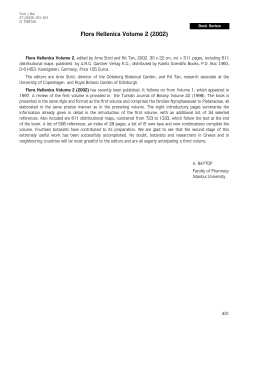 FLORA HELLENICA VOLUME 2