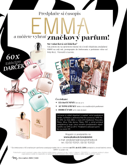 značkov&yacute; parfum!