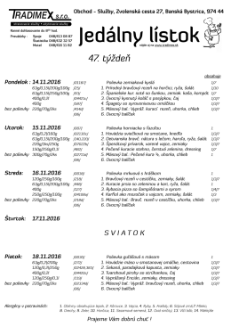 Bud&uacute;ci t&yacute;ždeň