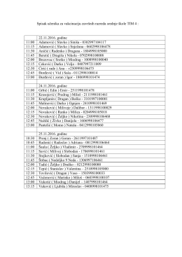 TPM 4 - DZ Srbac