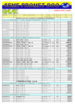 Galax Ulja - Seme Promet