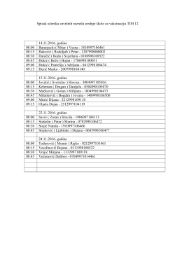 TPM 12 - DZ Srbac