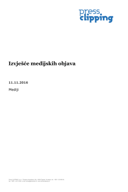 PDF generator - Press Clipping