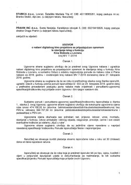 Ugovorena cijena obuhvaca sav potreban rad