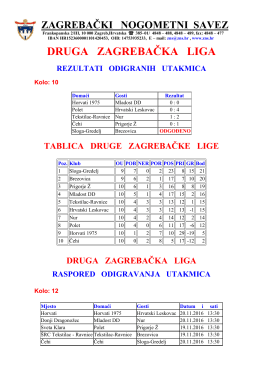 druga zagrebačka liga