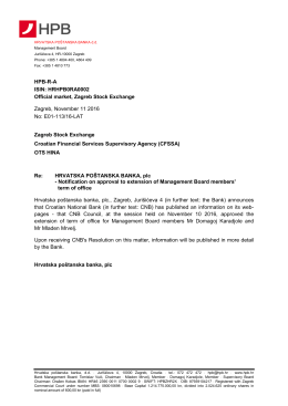 2016_11_11_HPB plc_Notification on approval to extension of