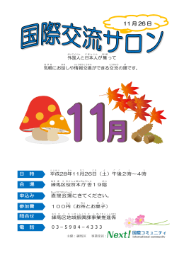 11 月 26 日