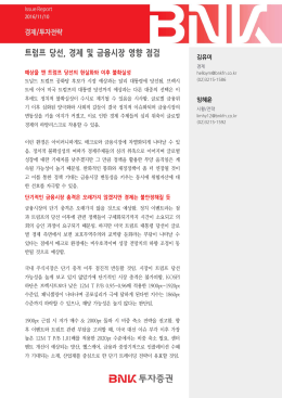 트럼프 당선, 경