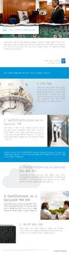 구축 3. PaaS(Platform-as-a-Service) 4. SaaS(Software as a