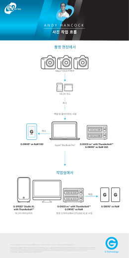 촬영 현장에서 작업실에서 - G