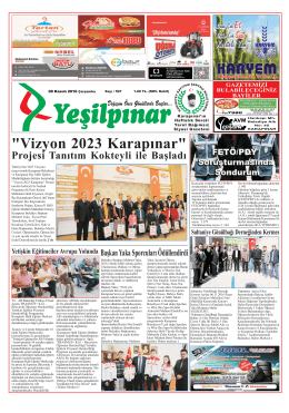 YEŞİLPINAR GAZETESİ
