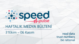 haftalık medya b&uuml;lteni