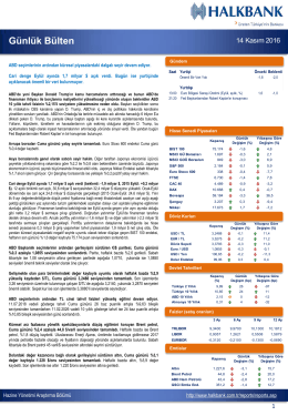 G&uuml;nl&uuml;k B&uuml;lten