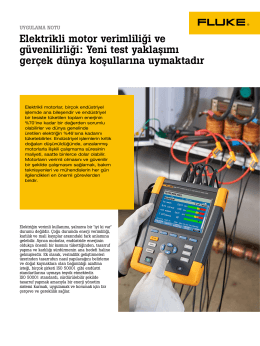 Electric motor efficiency and reliability: New testing approach