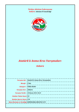 Yıldız Kızlar Sonu&ccedil;ları