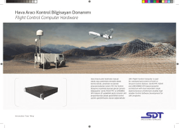 Hava Aracı Kontrol Bilgisayarı Donanımı