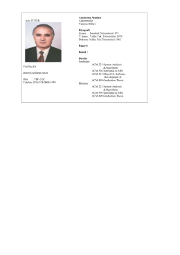 Aziz T&Uuml;TER Yrd.Do&ccedil;.Dr  Ofis : TBF