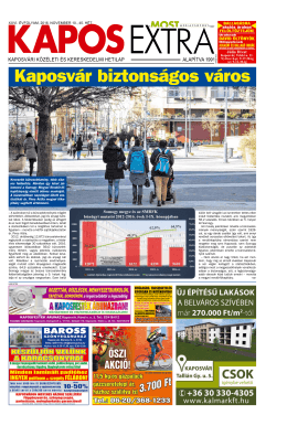 let&ouml;lt&eacute;s - Kapos Extra