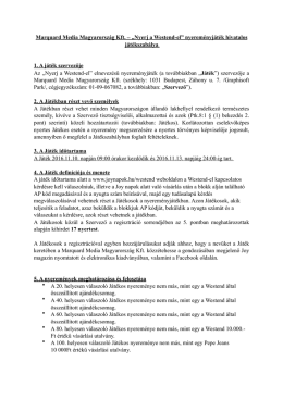 szab&aacute;lyzat&aacute;t