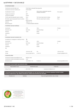 TAO sportfejleszt&eacute;si program 2016-17