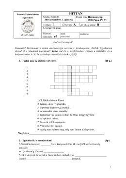 hittan - Tanítók Fekete István Egyesülete