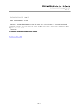 Star Wars- Darth Vader #25 - magyarul