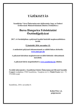 t&aacute;j&eacute;kozt&aacute;s - Szentlőrinc