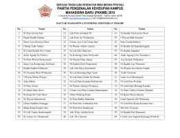 panitia pengenalan kehidupan kampus mahasiswa baru (pkkmb