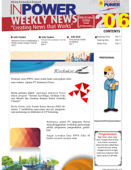 info terkini - Indonesia Power