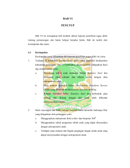 BAB VI PENUTUP