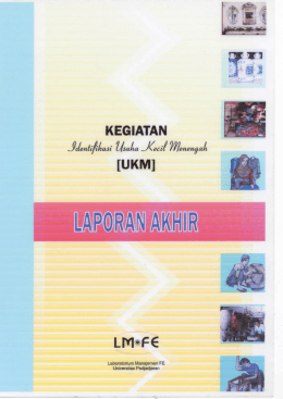 kegiatan [ukm] lm*f - Pustaka Ilmiah Universitas Padjadjaran