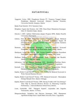 DAFTAR PUSTAKA - eSkripsi Universitas Andalas
