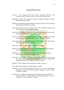 DAFTAR PUSTAKA - eSkripsi Universitas Andalas