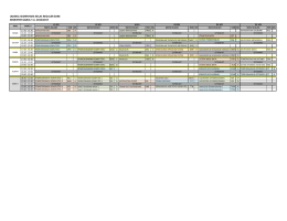 jadwal sementara kelas reguler sore semester ganjil ta 2016/2017