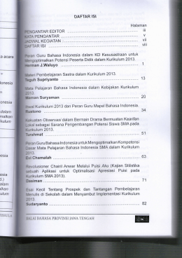 Page 1 DAFTAR ISI Halaman E