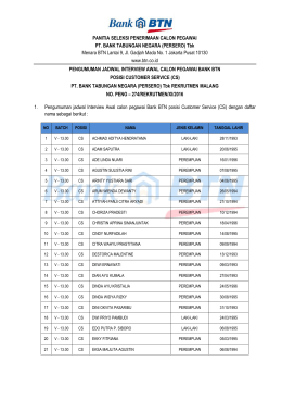 disini - Bank BTN