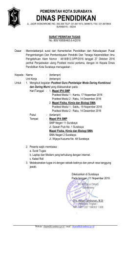 surat-tugas-postes - Dispendik Ketenagaan Surabaya