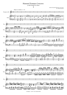 Hummel Trumpet Concerto
