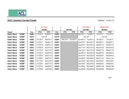 (SCF) Southern Corridor Feeder