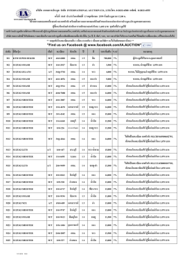 บริษัท สากลการประมูล จํากัด international auction co., ltd.โทร. 0-28