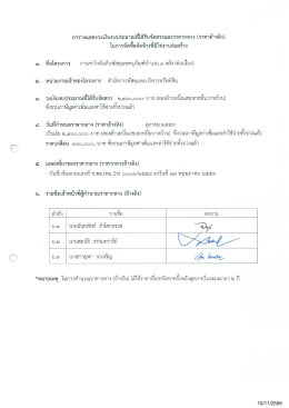 10/11/2559 ตารางแสดงวงเงินงบประมาณทีได้รับจัดสรรแ  ¸