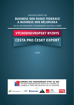 st&aacute;hnout vyd&aacute;n&iacute; 11/2016 - Komora pro hospod&aacute;řsk&eacute; styky se SNS