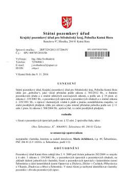 St&aacute;tn&iacute; pozemkov&yacute; &uacute;řad